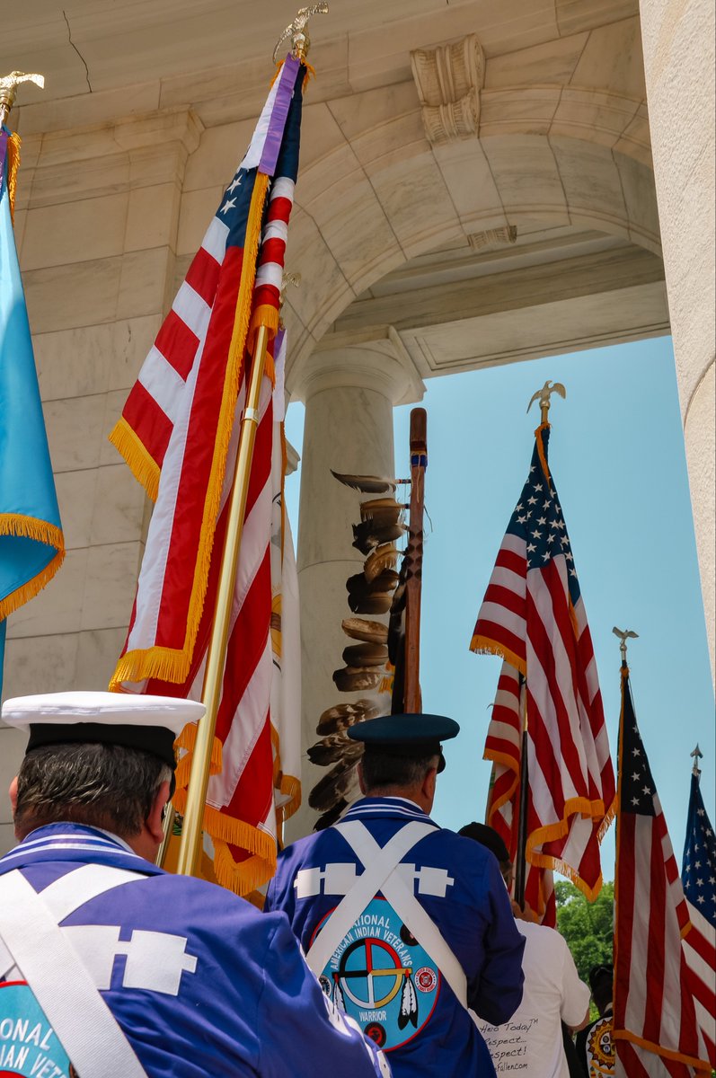 NCAI1944's tweet photo. Native peoples have a long history of distinguished service to this country - always present and ready to step up when duty calls. Protecting this land is a part of who we are.

⬇️ Share a photo and tell us about a #NativeVeteran you know in the thread below! https://t.co/FgjAtRrWpR