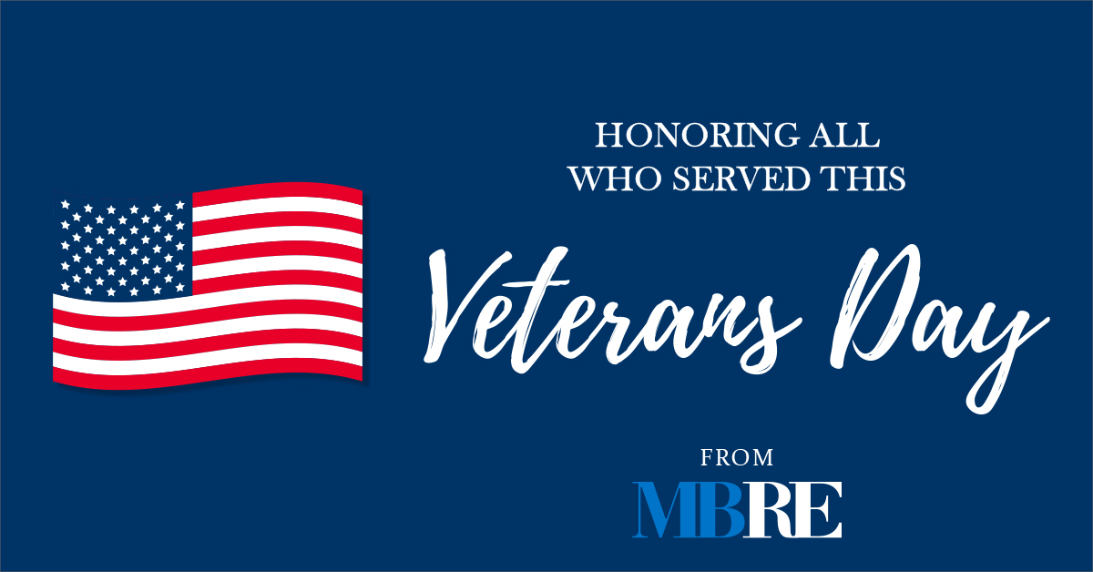 To those serving or who have served in the U.S. Armed Forces: thank you. Your service has not gone unnoticed, and though we are thankful for it every day, we’re happy to be able to thank you more prominently on Veterans Day. #HappyVeteransDay #VeteransDay