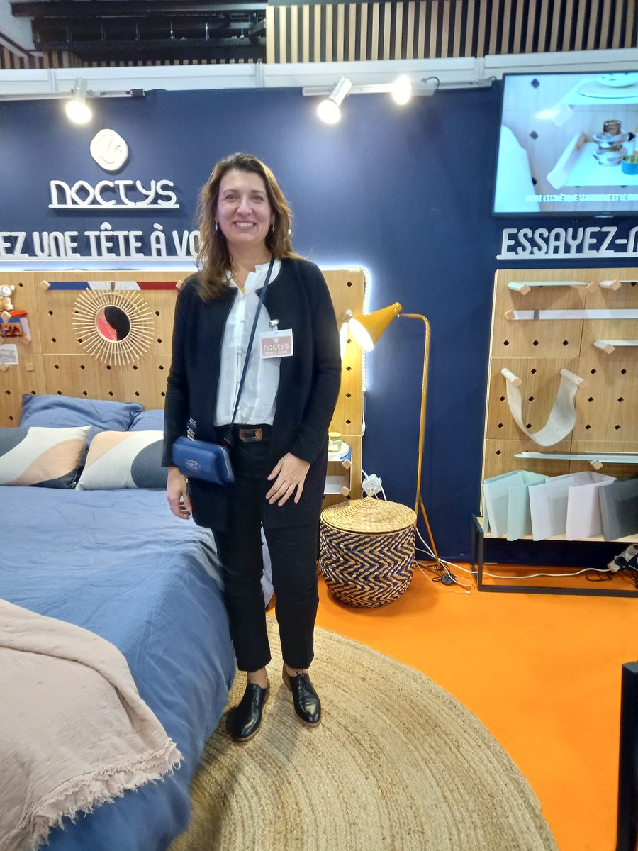 PascaleBlt's tweet photo. #MIFExpo 📍J63 Chez Noctys tout est modulable pour vous garantir une chambre harmonieuse, pratique et confortable 
Isabelle vous expliquera tout, tout comme Sarah et Lynda https://t.co/Agficyi51W