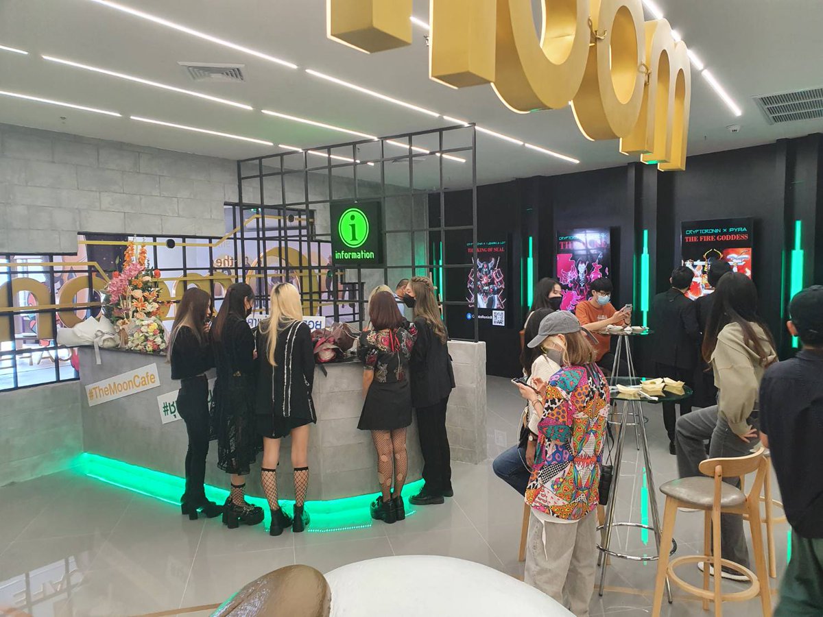 lovelyplanetz's tweet photo. The cafe is ready now!
If you have STU NFT
You could get privilege with shopping mall
app's program such as 
-Free movie ticket
-Free coffee or buy 1 get 1 free tea
-or a croissant

#NFT #NFTs #NFTCommunity #NFTthai #themooncafe https://t.co/BKq7cEZOSO
