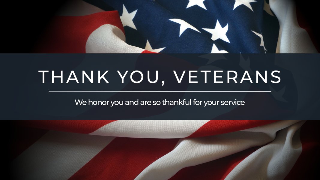 To all those who have served and are still serving, we thank you! #VeteransDay