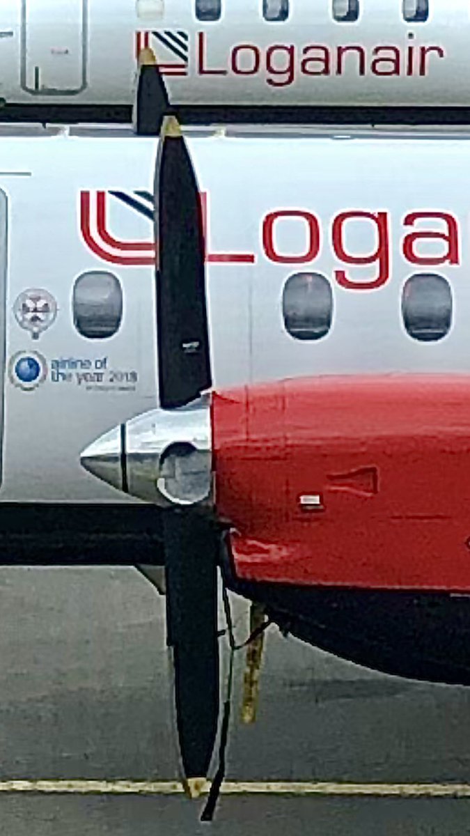 On my travels - great to see! @eraaorg <a href="/BarrigaEra/">Montserrat Barriga ERA</a> <a href="/FlyLoganair/">Loganair</a>