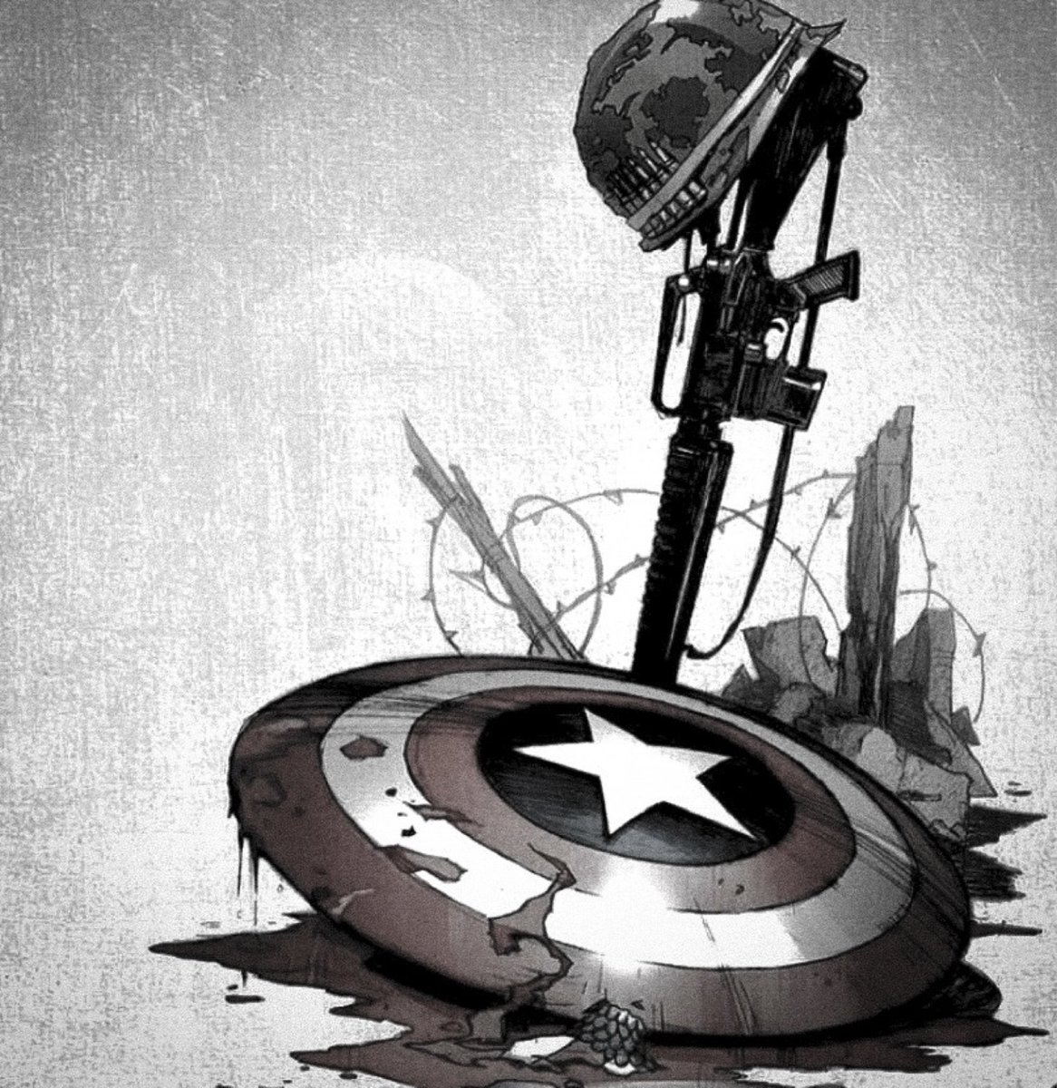 SoldierOfHonour's tweet image. The atrocious sounds of war so vividly echoing within him, a cruel perpetual reminder that lurked in the hollowness left at his core. It was the living and fighting that had the hardships of war to carry.