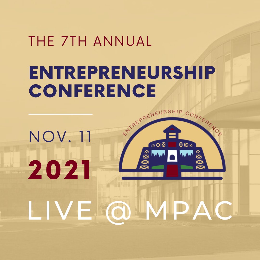 It's the day of the 7th annual UMD Entrepreneurship Conference! Join us from 9 AM - 3PM at the Marshall Performing Arts Center. We can NOT wait to see everyone today! 🎉

Conference schedule: lnkd.in/gKwbpJ7W
