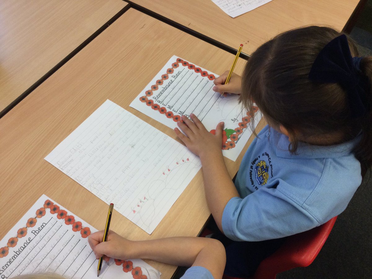 LSTMrsC's tweet photo. Writing poems whilst reflecting on those whose lives have been affected by war #stpsenglish #stpshistory https://t.co/Pdg3EILpqs