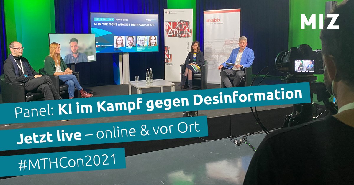 Fitz_Gate's tweet image. RT NewsGuardRating &quot;RT @MIZBabelsberg: Weiter geht&apos;s mit unserem Programm auf der #MTHCon2021! Wie kann #KI eingesetzt werden, um #Desinformation zu bekämpfen? Darüber diskutieren wir jetzt mit @mabb_de-Direktorin Dr. Eva Flecken, @albu (@DFKI), @Mar… https://t.co/om5JDMHJEX&quot;