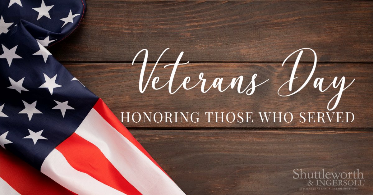 Today we remember all those who served. Thank you for defending our country and our freedoms. #VeteransDay