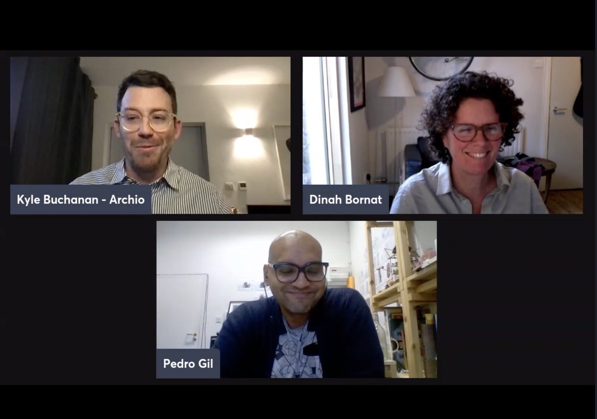 Teamwork to Make the Dream Work going live now on #RIBAGuerrillaTactics with <a href="/TKyleBuchanan/">Kyle Buchanan</a> @dbornat <a href="/StudioGil/">StudioGil</a>! Really excited to hear about the small practice view on team-ups with bigger studios.