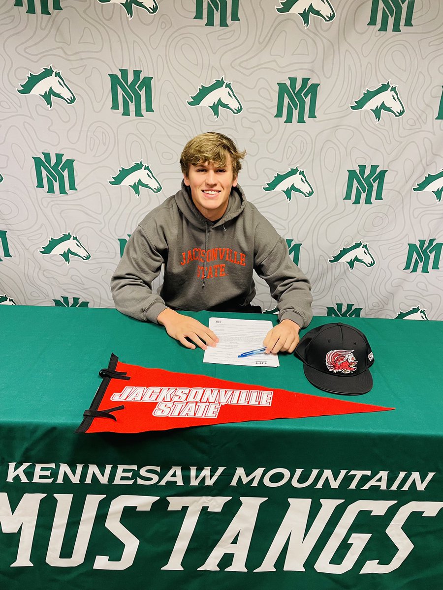 WillFincher9's tweet photo. Signing day!@ @KMHSathletics @KsawMtnBaseball @1TitansNation @JSUGamecocksBB https://t.co/Gz4KuVmu1e