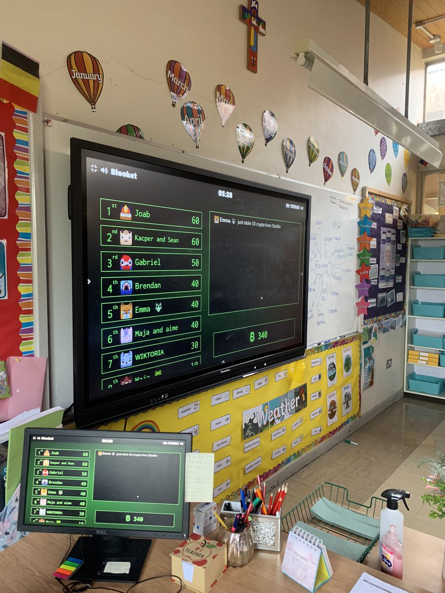 We finished today’s Year 9 lesson using <a href="/PlayBlooket/">Blooket</a>. A fantastic plenary to finish the lesson 🌍👏🌟