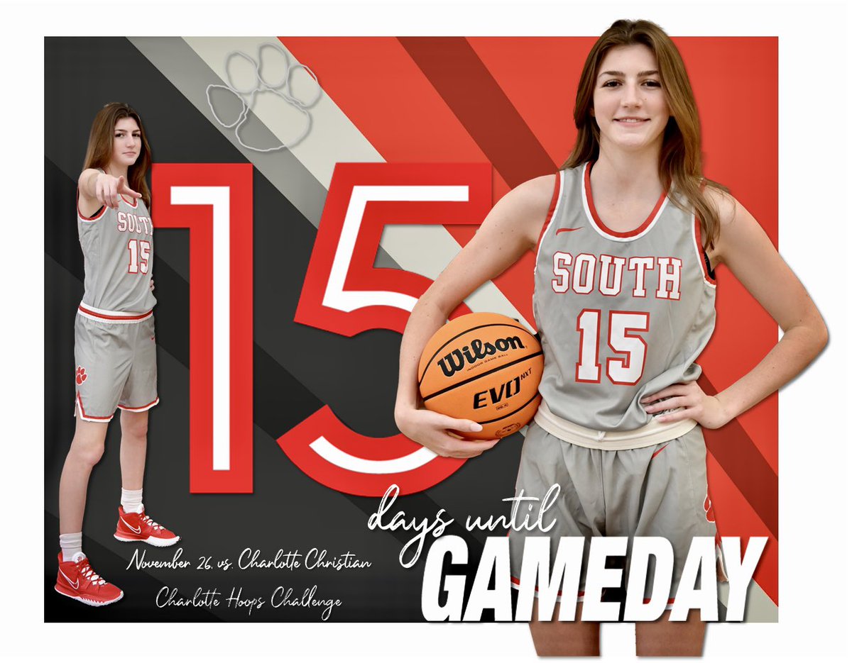 SOUTHMECKWBB's tweet photo. Counting down to Game Day! 1️⃣5️⃣ Days. https://t.co/Yj6EjyMNFE