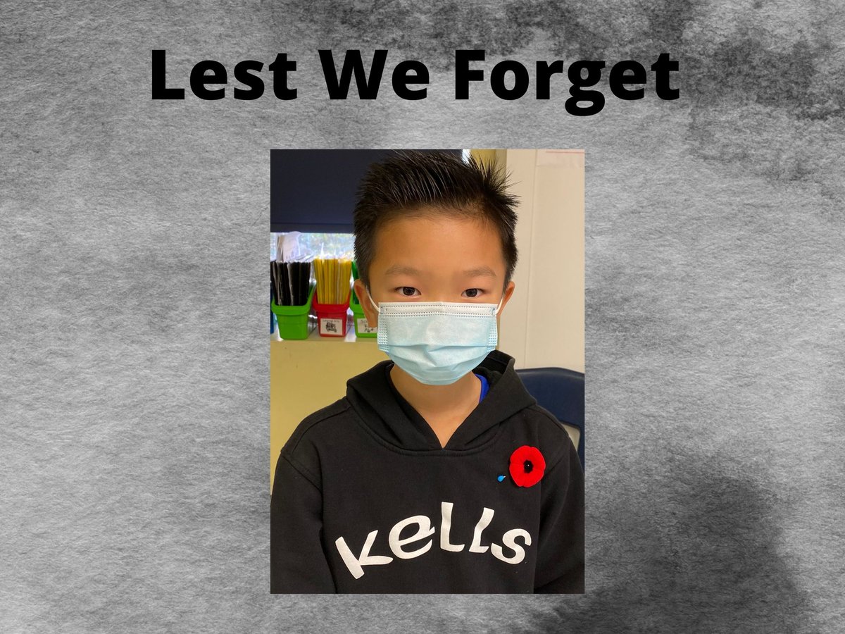 KellsElementary's tweet photo. Thank You. #LeCanadaSeSouvient @VeteransEng_CA #RemembranceDay @CanadianForces @NationalDefence https://t.co/RM9lV86SVN