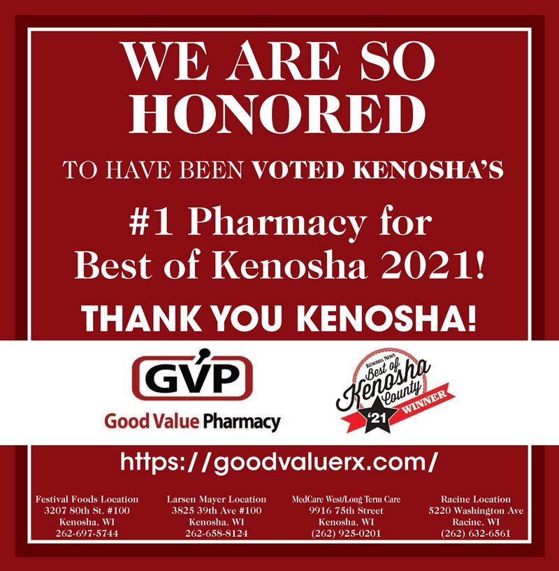 Good Value Pharmacy (@GVPkenosha) / Posts / X