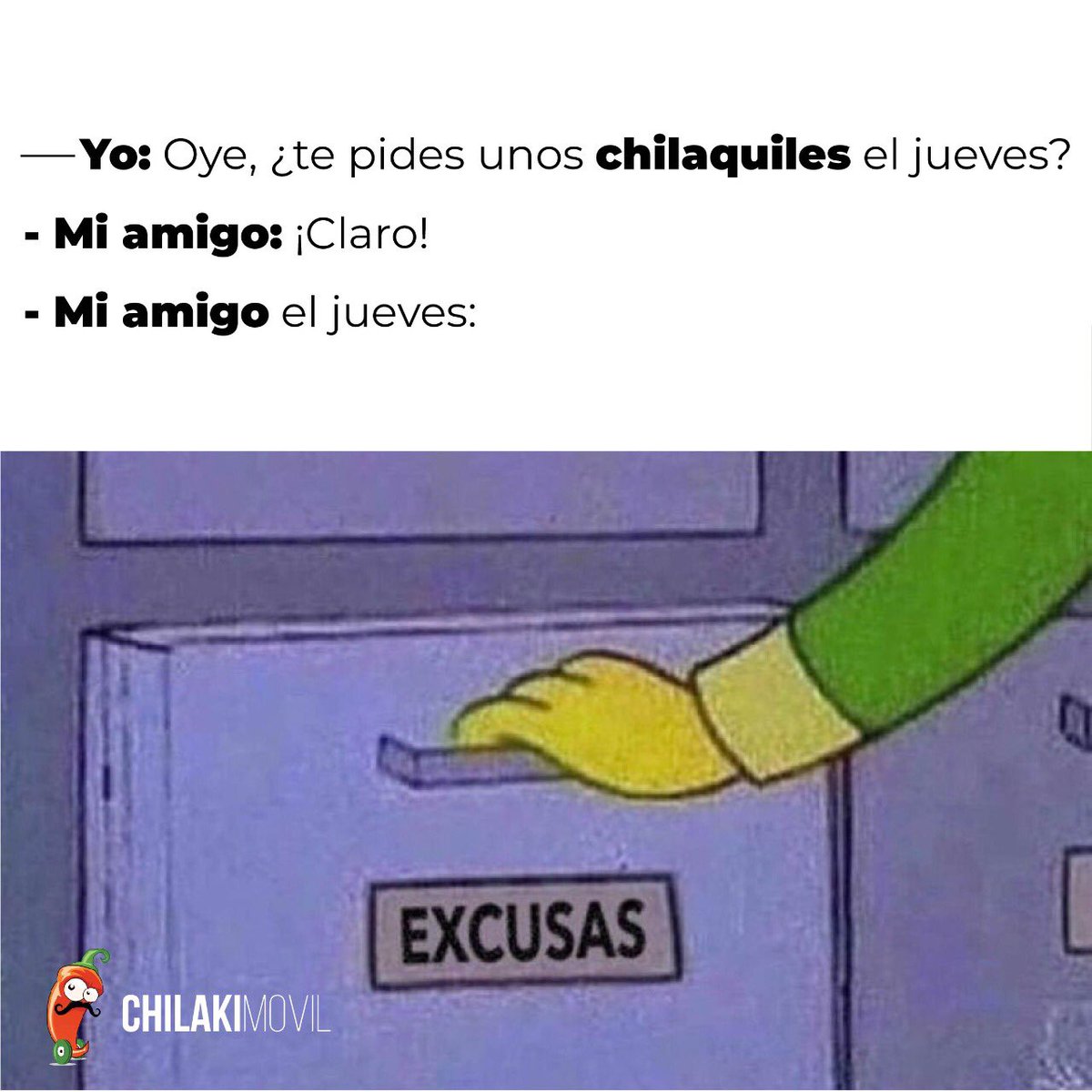 Las amistades así duran poco.

Recuerda que de lunes a jueves estamos parados entre Río Churubusco y Hualquila.

Los fines de semana nos puedes encontrar en Av. Agustín Yañez &amp; Teniente Fausto Vega Santander, Escuadrón 201.