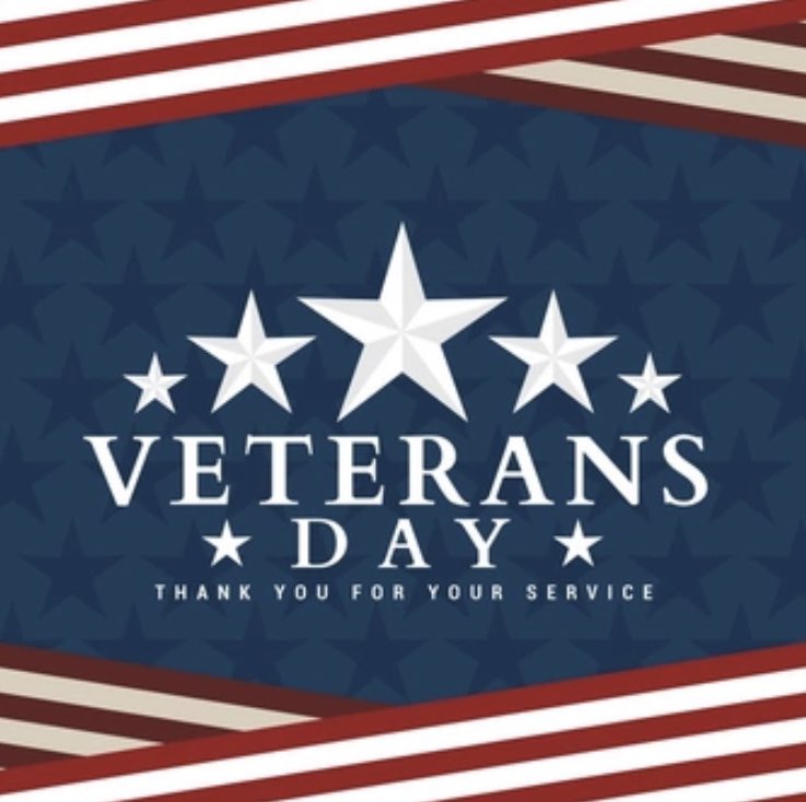 Thankful for our veterans today and everyday! You give true meaning to the word valor!