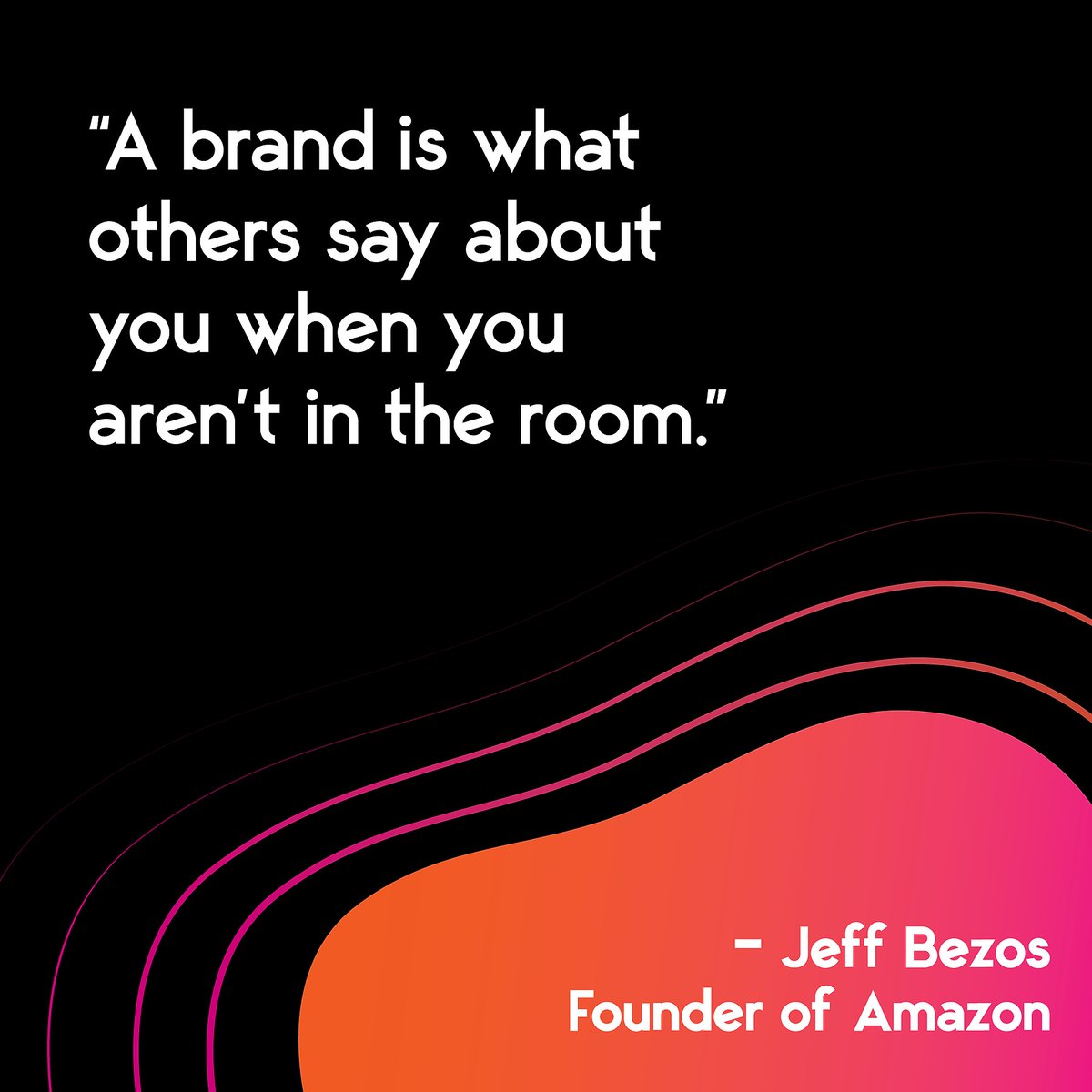 Jeff Bezos knows a thing or two about brands!