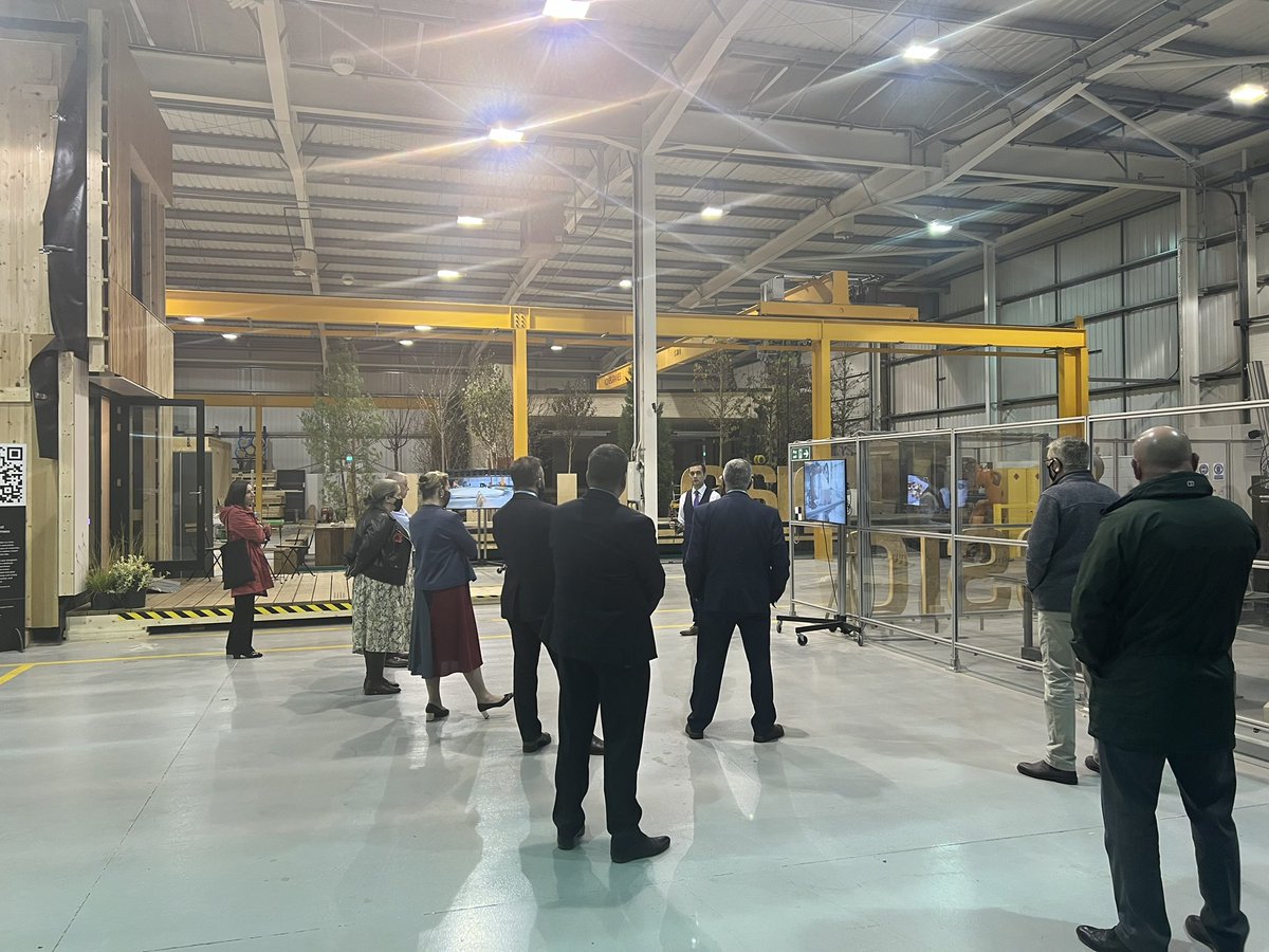 StellaMcManus's tweet photo. Many thanks to one of our new @SLCek #board members @dmorrisonedu for inviting staff & governors to visit the incredible @CScotIC this evening. Looking forward to incorporating #innovation into our #construction curriculum. #LowCarbonLearning #Cop26 https://t.co/XKgnrUwdcm