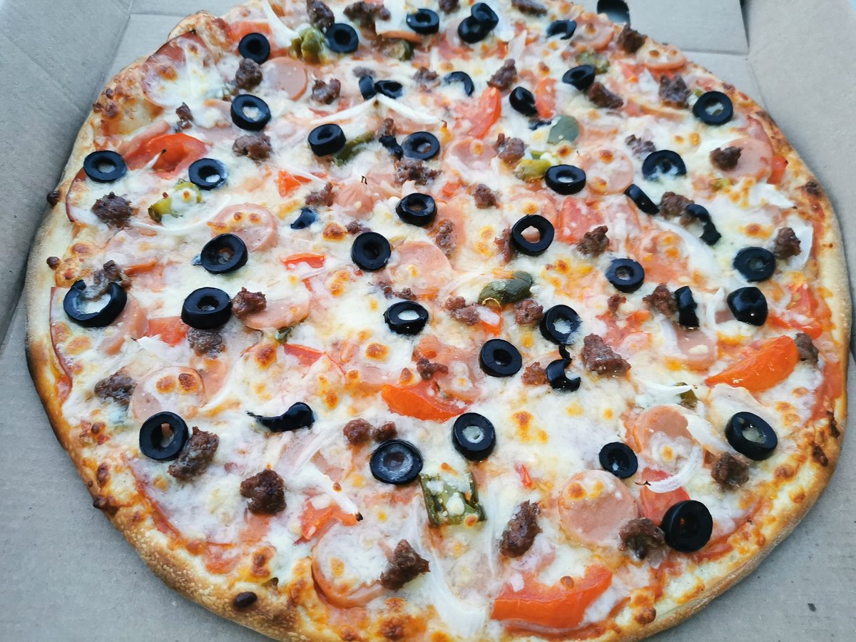 madeinpizza's tweet photo. Pidela a tu gusto!!!
Desde $149°° la Grande.
'El Sabor Hecho #Pizza', solo en #MadeInPizza.
Tel. 3336346152. https://t.co/hPk2KQFY2l