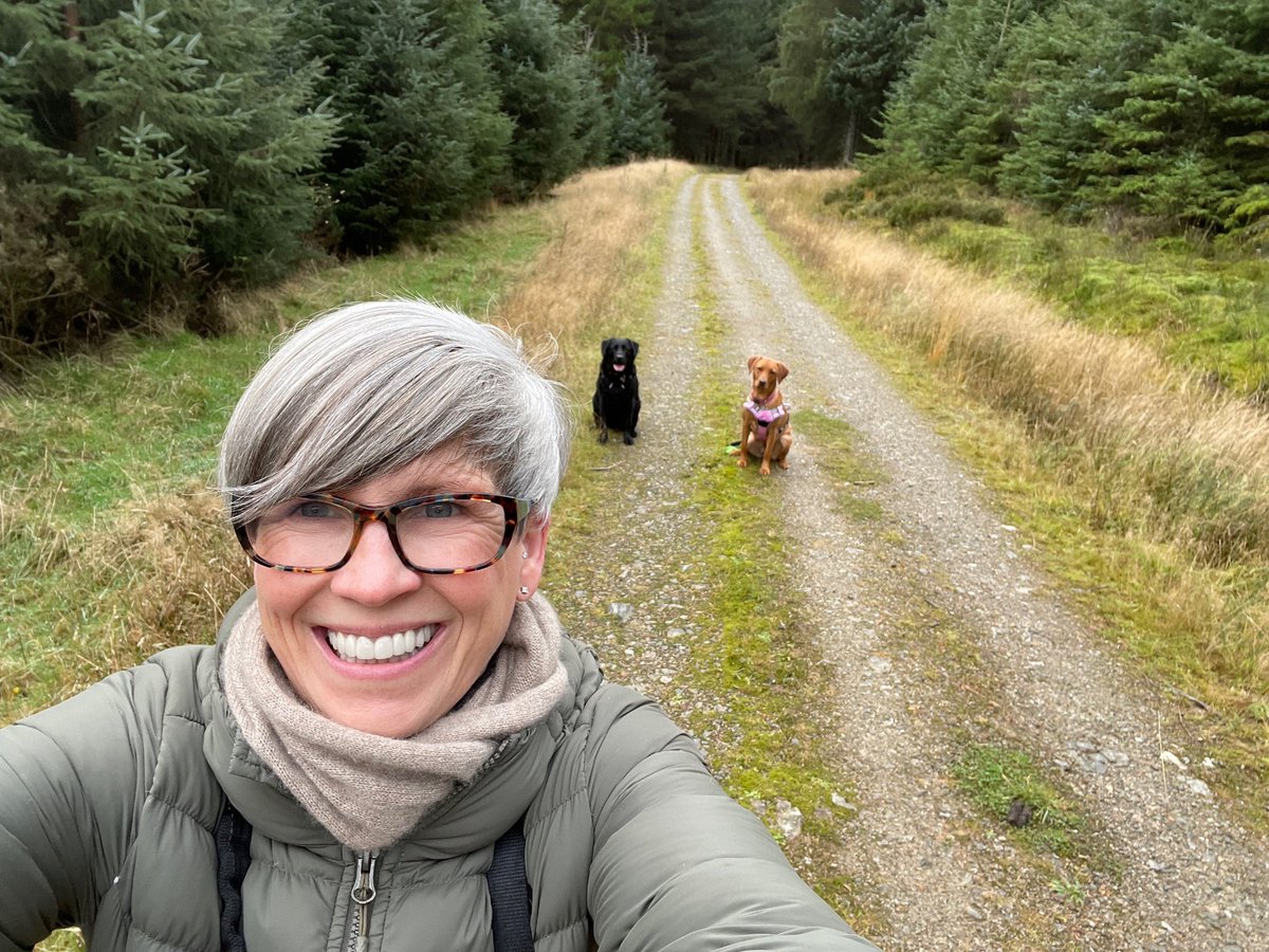 Precious moments in my favourite place in the🌎with my favourite 🐕‍🦺🦮 #Zander #Zoe #anxietystrategies #Bennachie #Scotland