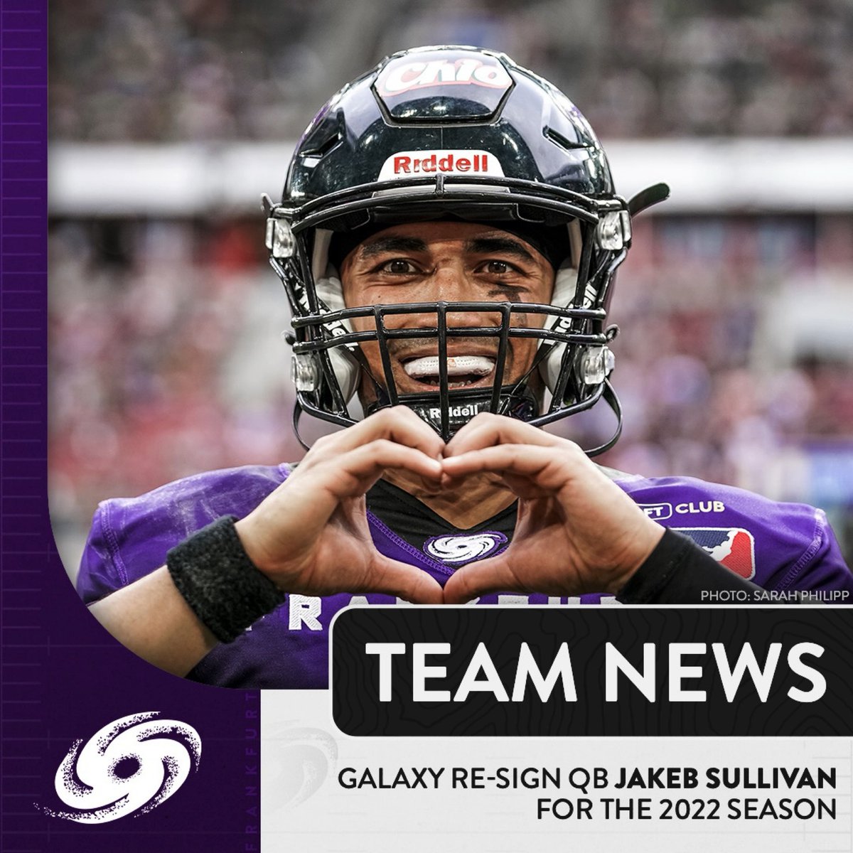 European League of Football (@elf_official) on Twitter photo A fan favorite, a true leader but most importantly a great Quarterback! 
<a href="/JakebSullivan/">JAKEB</a> stays with the defending champion and will lead them into the second season! 🪐 A fan favorite, a true leader but most importantly a great Quarterback! 
<a href="/JakebSullivan/">JAKEB</a> stays with the defending champion and will lead them into the second season! 🪐