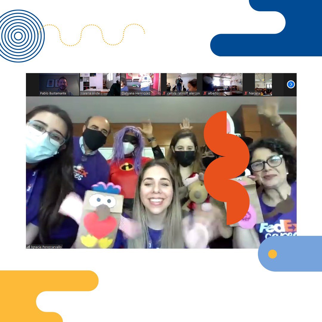 UnitedWay_Chile's tweet photo. Gracias al apoyo de un grupo de #voluntarios de @FedEx logramos llevar a cabo un #ShowVirtual para los jardines infantiles Ronda Multicolor de Quilocura y No Me Olvides de Recoleta.
GRACIAS VOLUNTARI@S‼️😍
#UnidosGanamos #UnidosPorLaPrimeraInfancia #voluntariadocorporativo https://t.co/eo8YhFXuhs