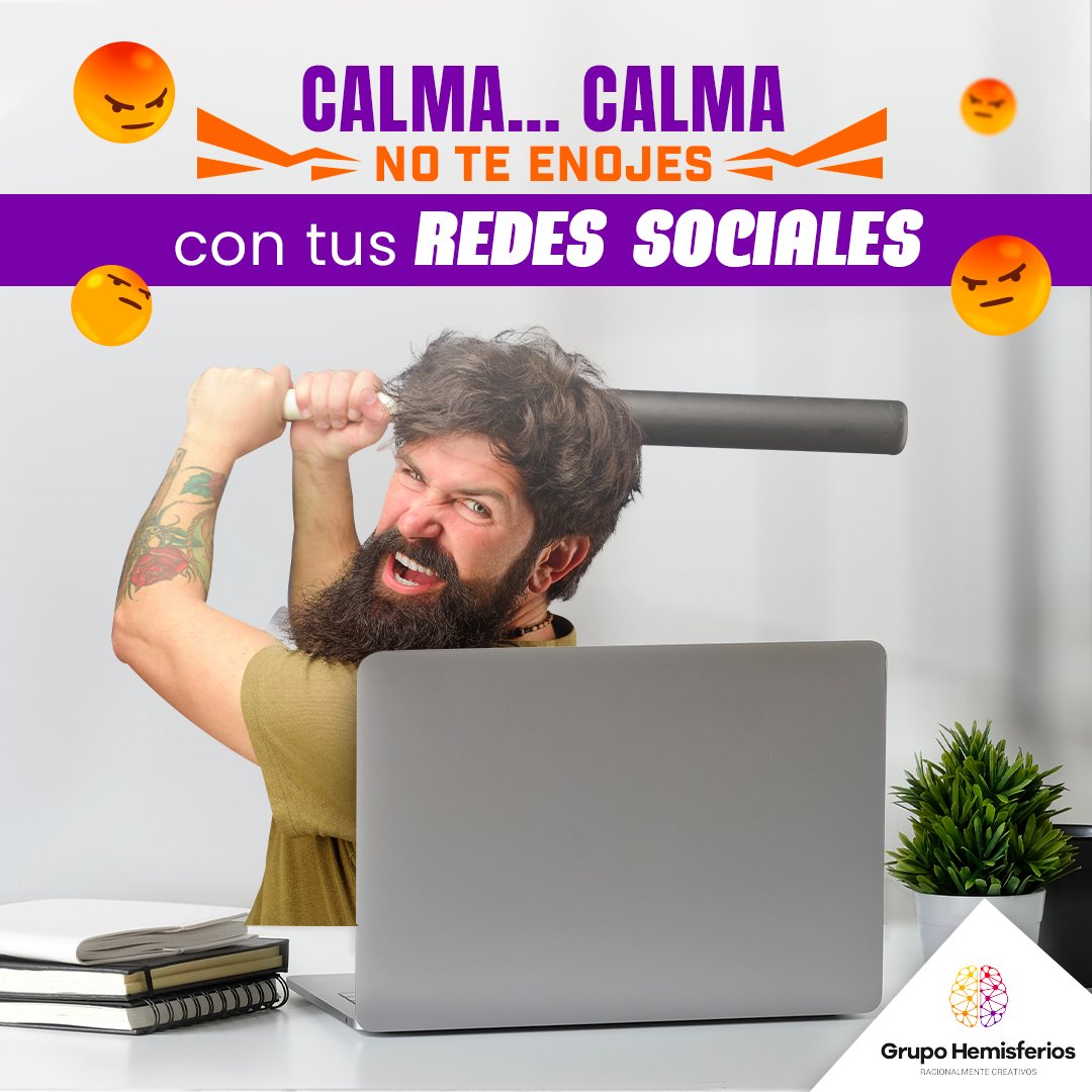 GHemisferios's tweet photo. CALMA… CALMA 
 
Si tu negocio no está logrando los resultados esperados, es posible que no sea culpa de las redes sociales. 

Seguramente a tu presencia digital, le haga falta BUENA ESTRATEGIA DIGITAL y un equipo que DE VERDAD te ayude a alcanzar RESULTADOS. 

Y esos somos n ... https://t.co/5WyD5oUch8