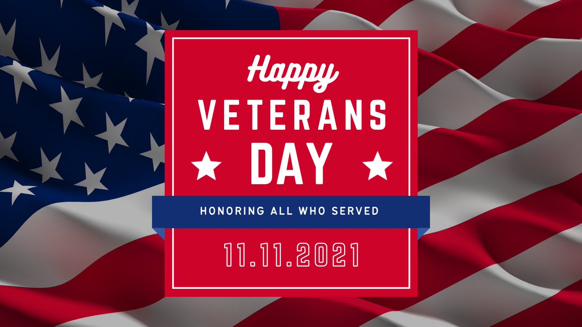 We are thankful for your service. 

#happyveteransday #veteransday #veteransday2021