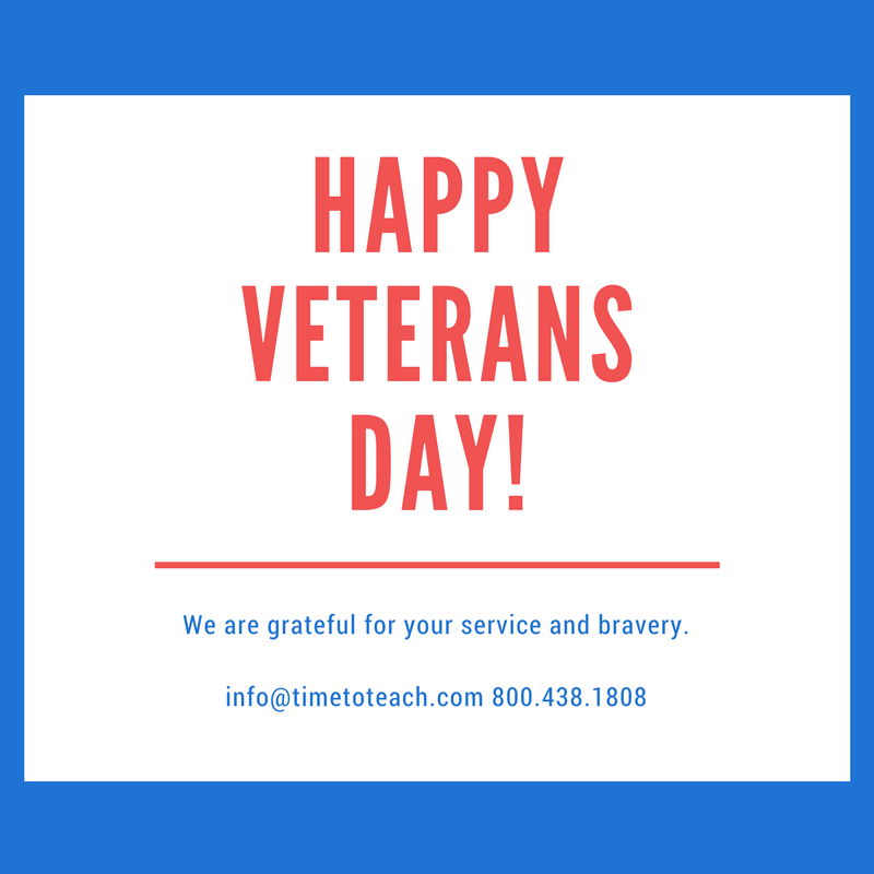 timetoteach's tweet photo. Thank you for your service and sacrifice Veterans. We are grateful for you. https://t.co/IxQTPg1r8x https://t.co/BamD0t9iMM