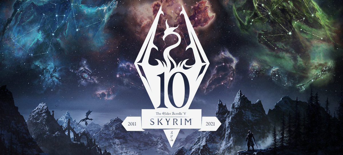BethesdaStudios's tweet photo. Join us now for the Skyrim 10th Anniversary Concert and hear the @londonsymphony and @LDNVoices bring the music of Skyrim to life. #Skyrim10

https://t.co/aapjd5IL60
https://t.co/HmWqY4qKIU https://t.co/ox2xht9B99