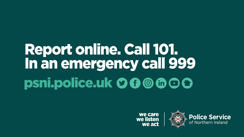 PSNIFermOmagh's tweet photo. Police investigating a hate incident in Enniskillen last night are appealing for information https://t.co/Ke5ItbXOJF