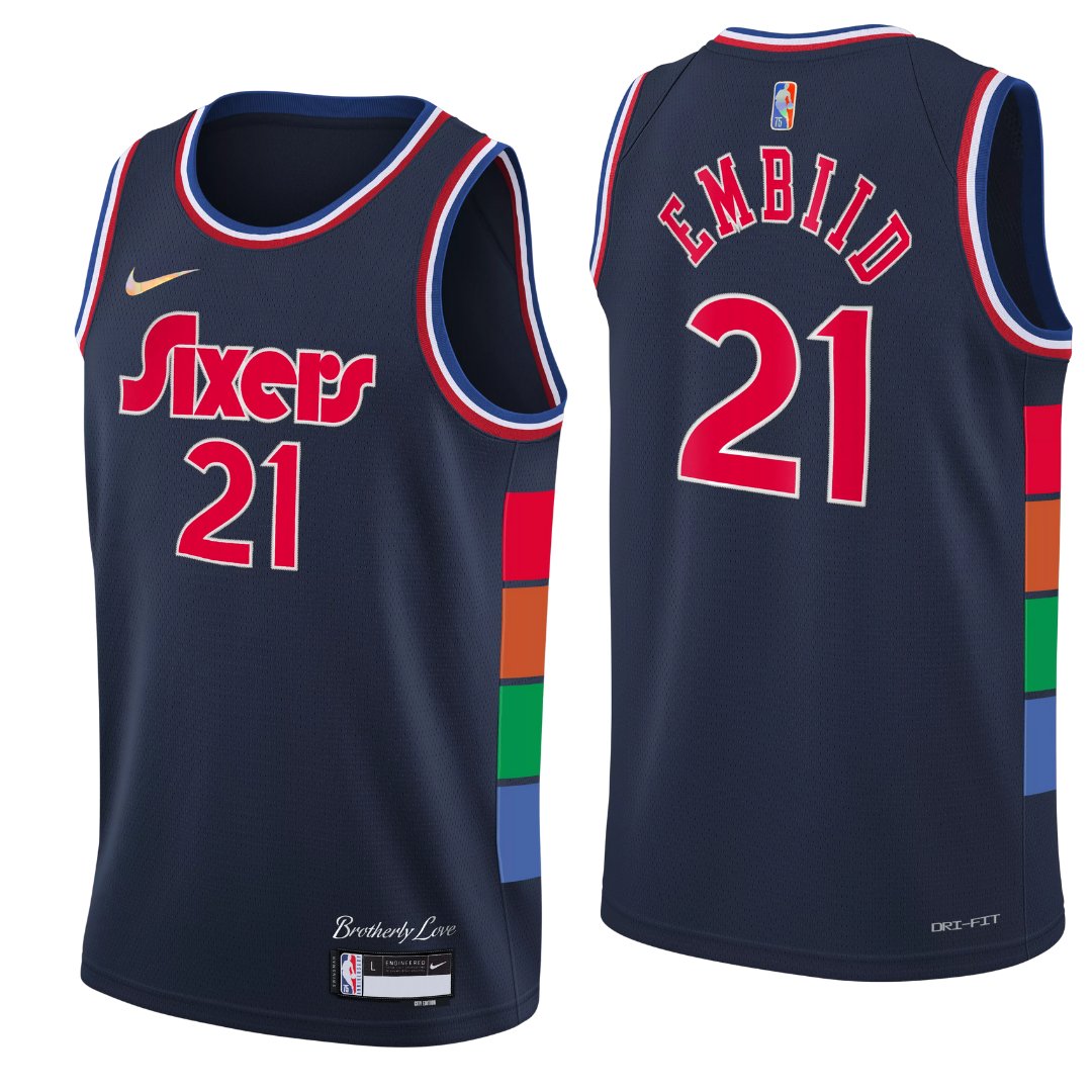 LibertyLinePHL's tweet photo. 🔔 GIVEAWAY ALERT 🔔

- Nike 2021-22 City Edition Joel Embiid Jersey
- TLL Phila Spectrum Hoodie 

TO ENTER: 
Follow | Like | Retweet
@LibertyLinePHL 
@The_PhifthQ 

*Jersey Released 11/15 - Winner Selected at Random https://t.co/L4gPlIBe4i