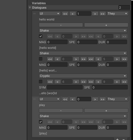 freshjuicegg's tweet photo. what did i do today?
well, lets say my inspector now looks like an airplane dashboard🤣
structs and custom property drawers for the win
#gamedev #indiegame #madeforUnity https://t.co/pPsdEOdKYq