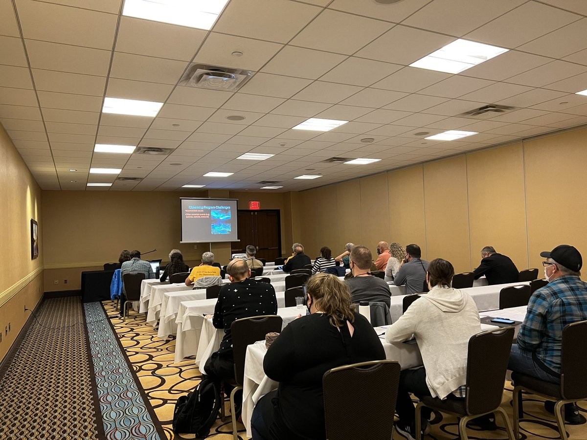 ssumichrast's tweet photo. The first ever, that I’m aware of, remote presenter sharing their GLPA paper during #glpa2021! #avlife https://t.co/4BBRXJ3H5y