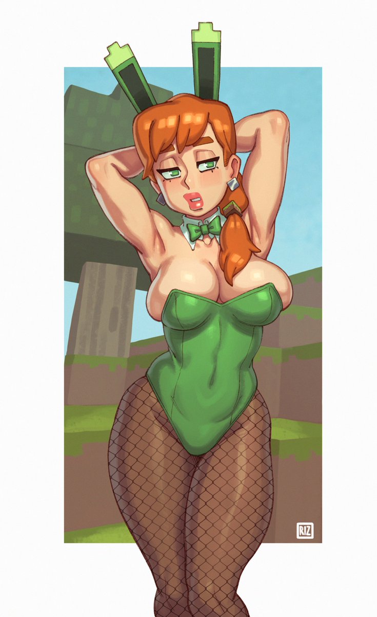 Ah yes, the famous minecraft bunnysuit skin