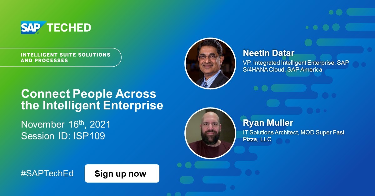 jagdishstwt's tweet photo. Gear up for #SAPTechEd with @neetin_datar’s #LinkedIn blog where he gives a preview of what you can expect during his session with Ryan Muller.

https://t.co/WeFhBsfXuN 

@megbear @JillPopelka @JanGilg @MODPizza #TechnologyAdoption #SAPBusinessTechnologyPlatform #SAPBTP #HR #CHRO https://t.co/9MLq0bYvQl
