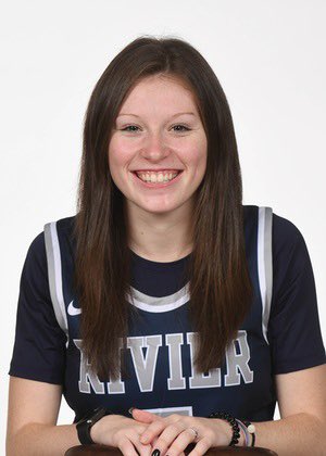 LadyRivals's tweet photo. S/o Alum 21  @JessCarrier  who started her collegiate career off w/ 9pts &amp; the Win last night in the season opener for  @RivierRaiders #Rivalsway https://t.co/I2gmcpGgFf