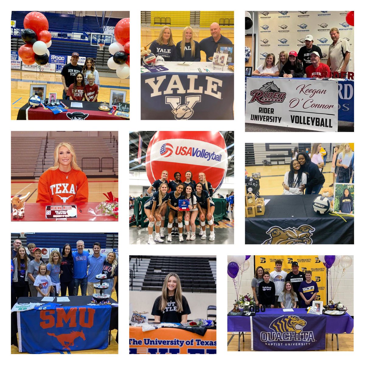 Congratulations to our 18’s team on all signing their NLI! We cannot wait to see these amazing young ladies compete at the next level! 💪🏼💚 #NationalSigningDay <a href="/Kaylee38P/">Kaylee Peterson</a> <a href="/HalleSherlock/">Halle Sherlock</a> <a href="/Keeganoconnorrr/">Keegan</a> <a href="/LondonHunt6/">London Hunt</a> <a href="/RileyBraziel/">riley braziel</a> <a href="/katelynncroshaw/">kate</a> <a href="/LamirandJentry/">jentry lamirand</a> @kennamiller_22