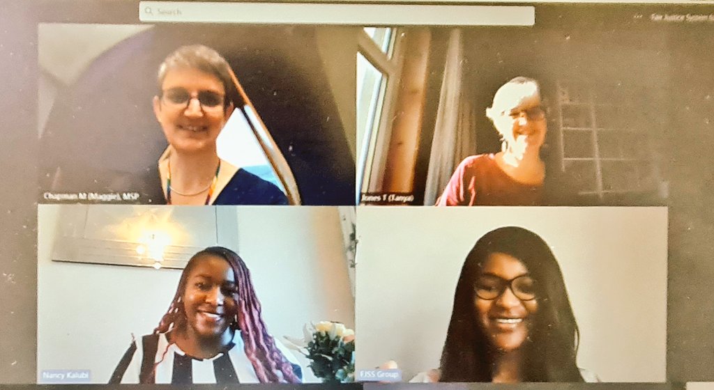JoselineSibanda's tweet photo. Stimulating discussion with @MaggieChapman &amp; Tanya Jones regarding 1) Windrush Scotland and 2)The Plight of BAME people in Scotland. Thank you MSP Chapman. 
@KimNancia 
@FjssGroup 
@ScotGovJustice 
@ScotParl 
@scotgov 
@ScotHumanRights 
@SirGeoffPalmer 
@WindrushLives https://t.co/csk821rclZ