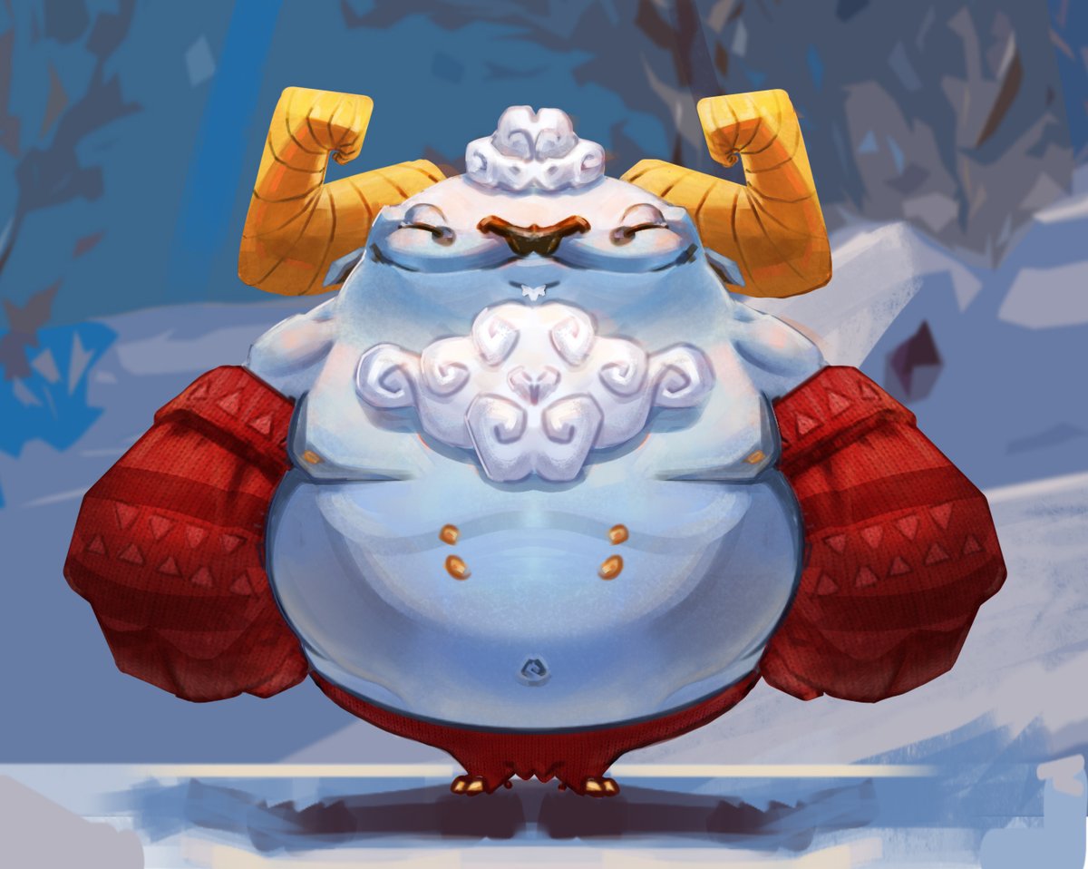 ShiftyCatProd's tweet photo. Mitten Yeti

-

Friendly creatures that live in the frozen mountain tops. Very helpful artisans, they will use their own wool to create garments for travelers and their people.

-

Design by @CatBoyMiller 
#digitalart #artist #characterdesign #art https://t.co/VHMOpDNpVl