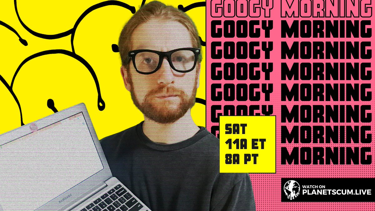 planetscumlive's tweet photo. Tomorrow on #PlanetScum, Riley Soloner presents: Joke Quest: The Real #JokeWeek.
TOMORROW
11a ET / 8a PT
https://t.co/NHPVd6w0v1 https://t.co/tlToNJLKCC