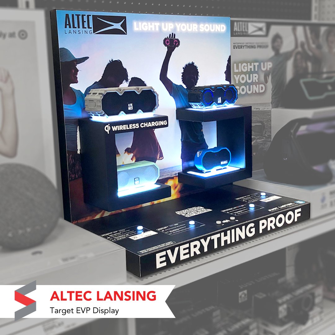 spectas_global's tweet photo. Altec Lansing Target EVP Display
.
.
.
#Spectas #SpectasGlobal #MadeToBeSeen #popdisplay #pointofsale #pointofpurchase #visualmerchandising #retail #retaildisplay #instoredisplay #retailmarketing #shoppermarketing #storefixtures #customdisplays #innovation #creative https://t.co/OzcGfpuWrS