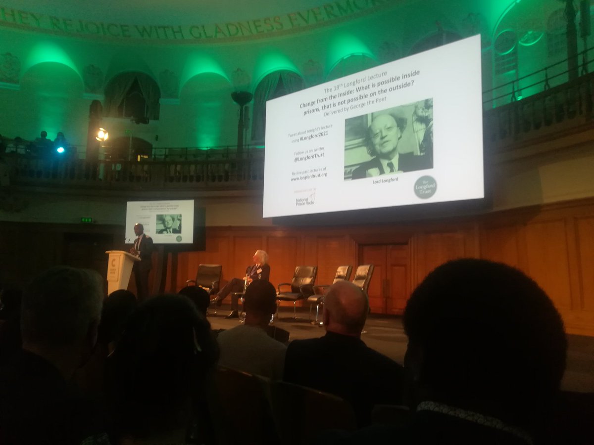 George the Poet kicks off his speech with a poem about rap. It recounts a conversation in Brixton prison in 2015. #longford2021