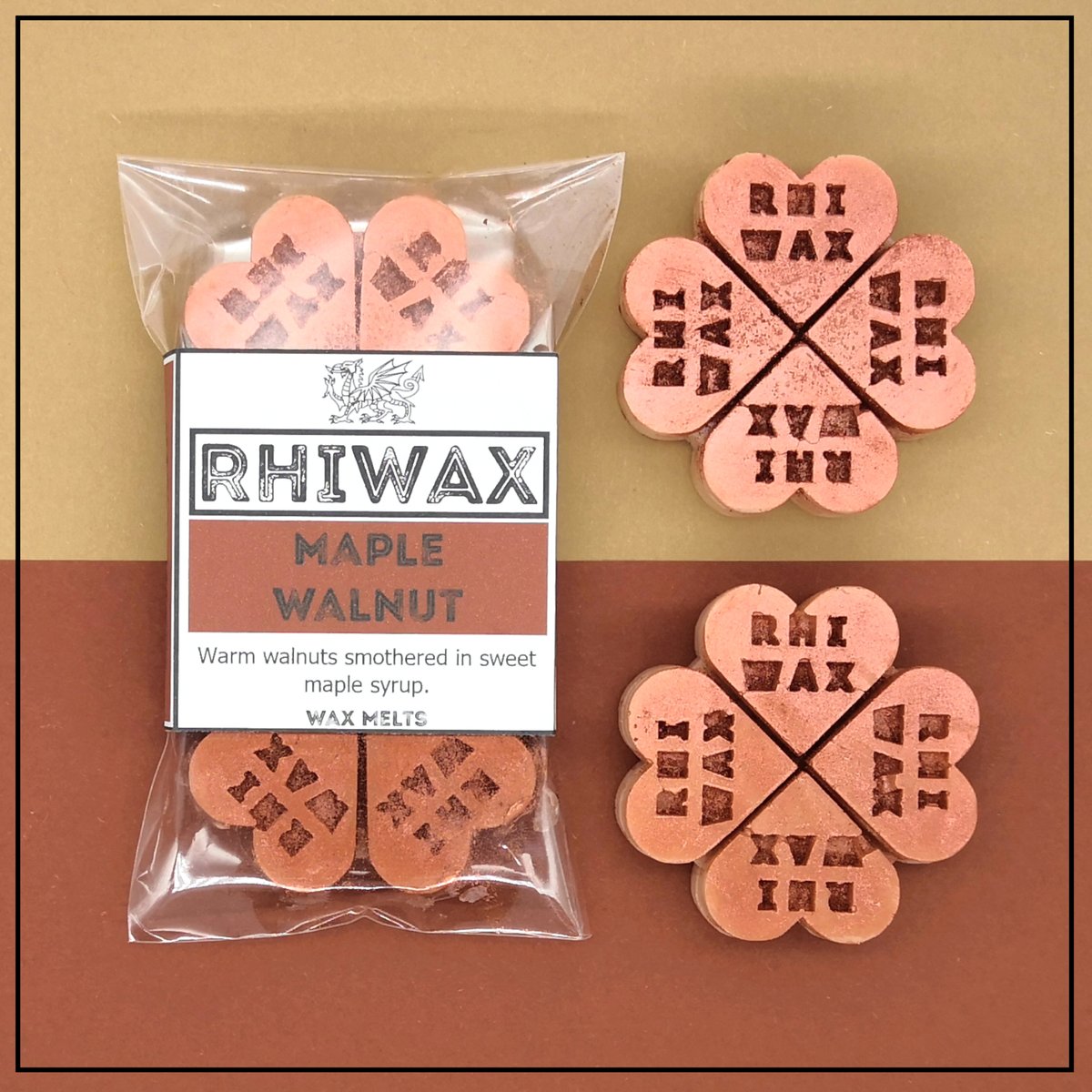 RhiWax's tweet photo. Maple Walnut Wax Melts

Warm walnuts smothered in sweet maple syrup

https://t.co/o3RlPMwkhe

#WaxMelts #MHHSBD #MadeInWales #WomaninBizHour #InBizHour https://t.co/CervQ3gtel