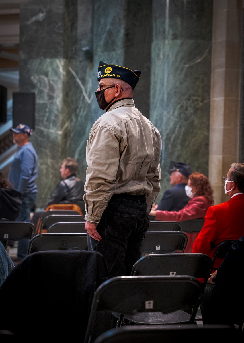 RepCindiDuchow's tweet photo. Celebrating Veterans Day here at the Capitol. #VeteransDay https://t.co/sQWI6CklPd