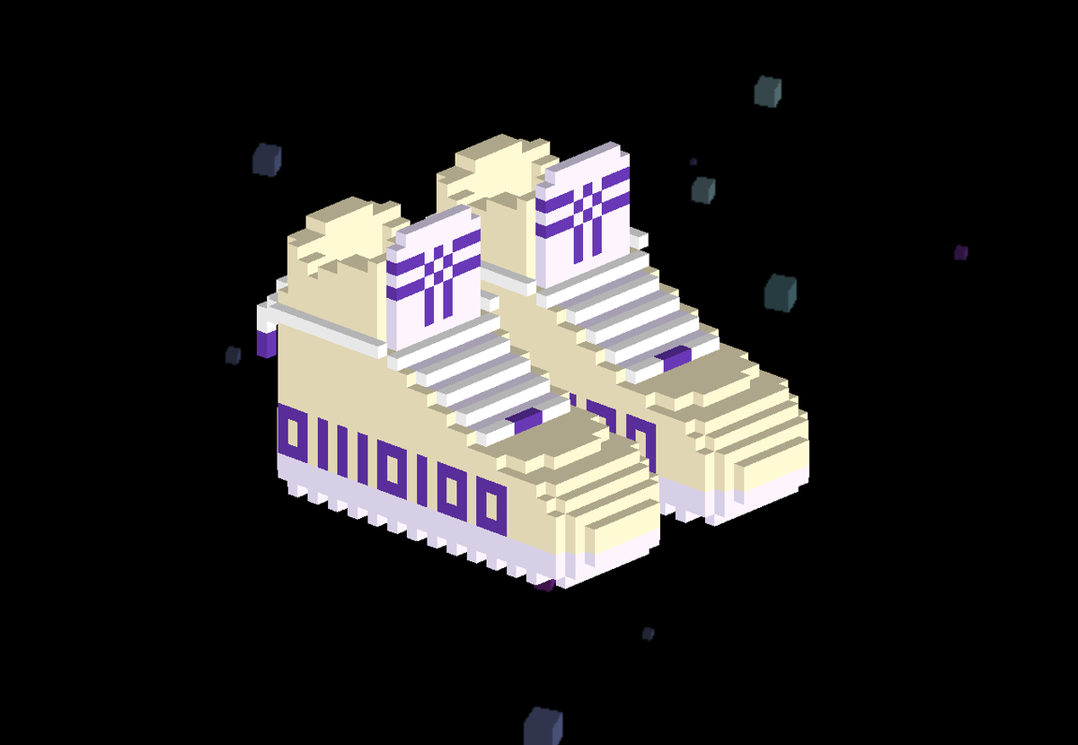 nftroys's tweet photo. Desert Threshold Boots $T $TBTC $NU $KEEP #KicksAss #encryption #blockchain #NFTs #CryptoKickers https://t.co/BGa7VbaVrs