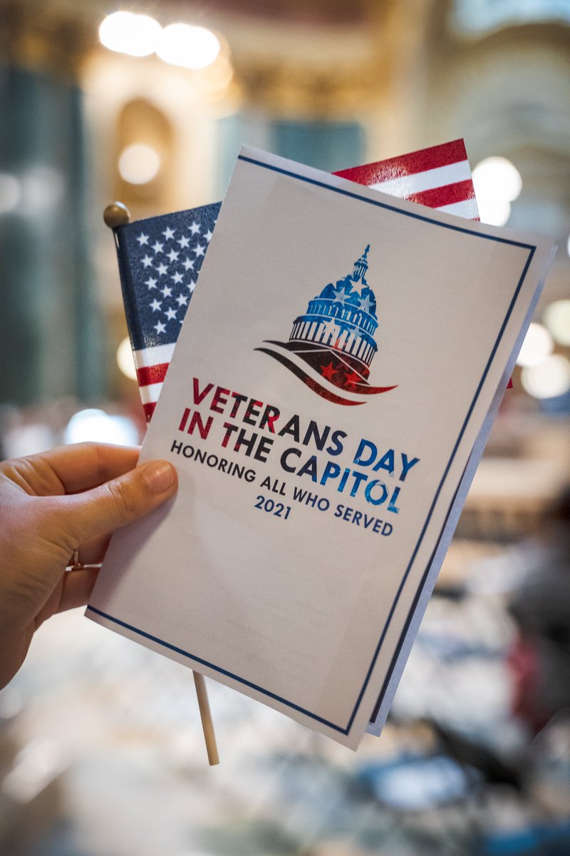 RepCindiDuchow's tweet photo. Celebrating Veterans Day here at the Capitol. #VeteransDay https://t.co/sQWI6CklPd