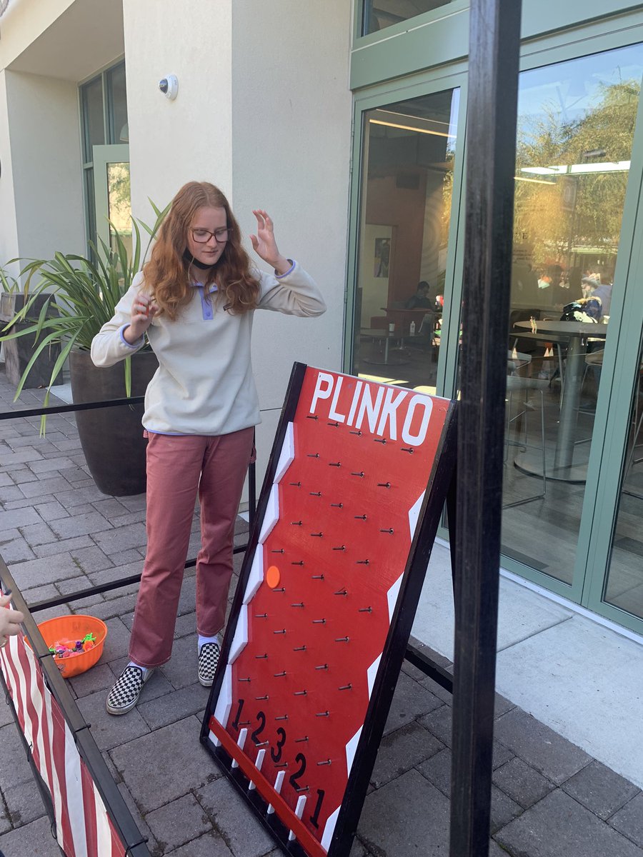 MittySA's tweet photo. It’s a Thursday and the sun is out….carnival games during lunch! https://t.co/CZ6BwxQtYJ