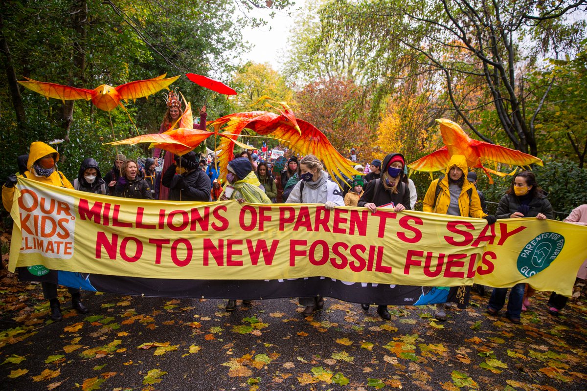 Parents have joined forces like never before to call on leaders @COP26 @AlokSharma_RDG @BorisJohnson
to end all new fossil fuel financing & exploration for the sake of the health and future of all the world's children 
bit.ly/3kfeETY #Act4OurKids #OurChildrensAir #COP26