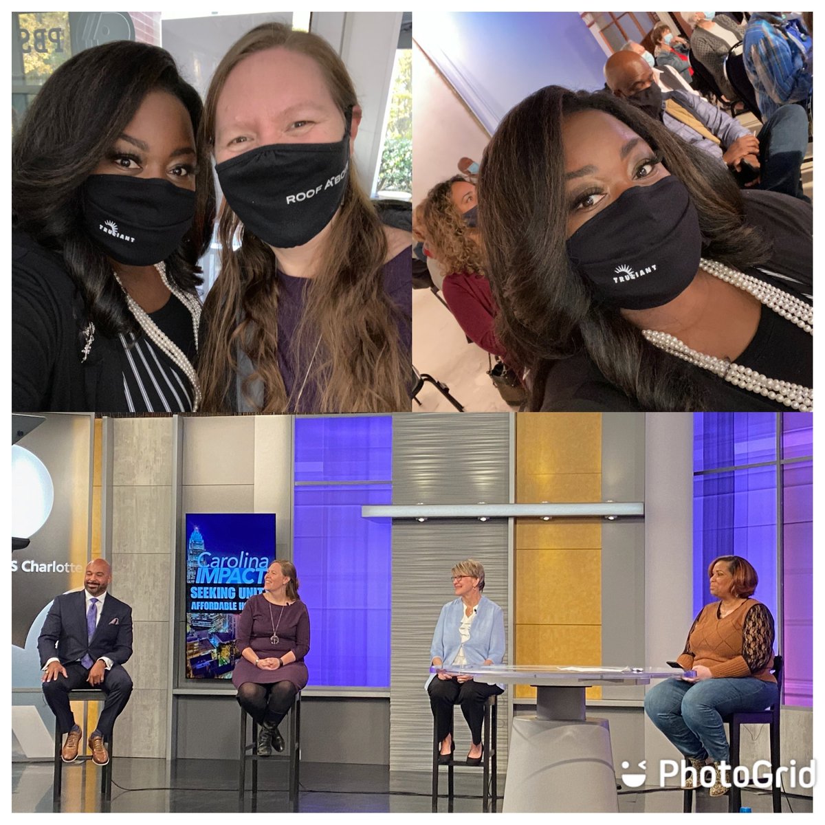 ToyaBGreat's tweet photo. Had the opportunity to be an audience member for PBS Charlotte's, Affordable Housing Special. The panelists included: Liz Clasen-Kelly, Dr. Patrick Graham, Ph.D., Julie Porter and Amy Anderson. This special will air next Tuesday afternoon. #Trucommunity https://t.co/Fy6d47T7zR