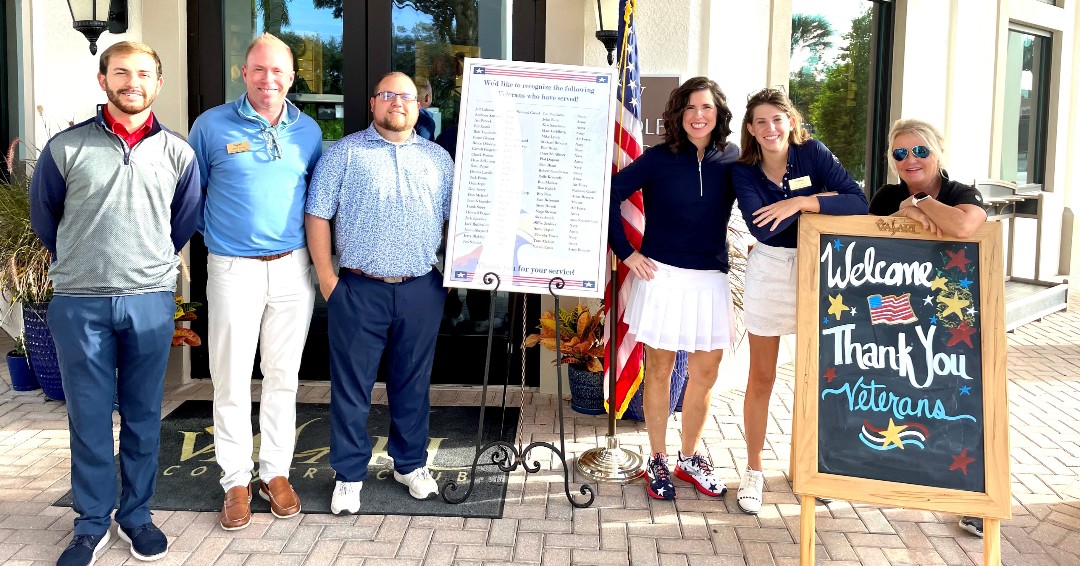 VasariCC's tweet photo. Vasari's Golf team put on a great event today thanking those who served!

#happyveteransday #vasaricountryclub #bonitasprings #vasariccgolfshop https://t.co/BW56Z6NYlF